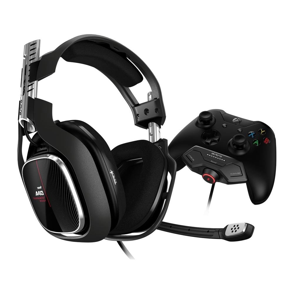 Headset Gamer Astro A40 TR + MixAmp M80 Gen 4 para Xbox One, PC e Mac - Preto/Vermelho - 939-001808 - Imagem 2