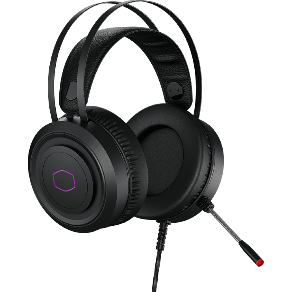 Headset Gamer Cooler Master CH321 USB, RGB, Drivers 50MM, Preto - CH-321 - Imagem 2