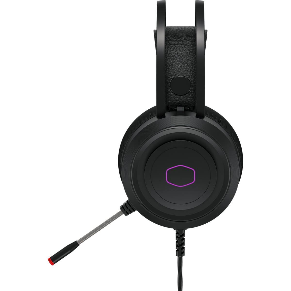 Headset Gamer Cooler Master CH321 USB, RGB, Drivers 50MM, Preto - CH-321 - Imagem 4