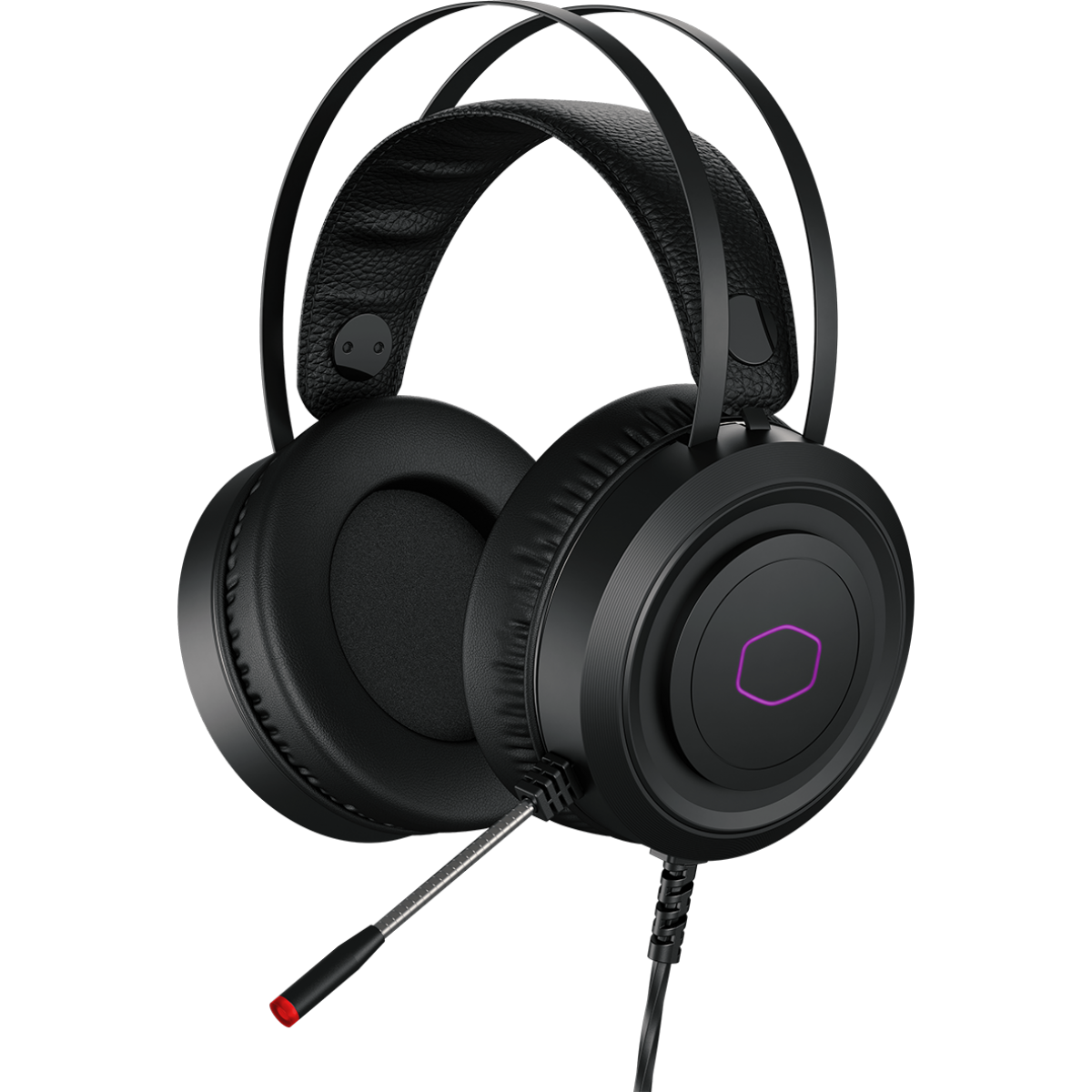 Headset Gamer Cooler Master CH321 USB, RGB, Drivers 50MM, Preto - CH-321