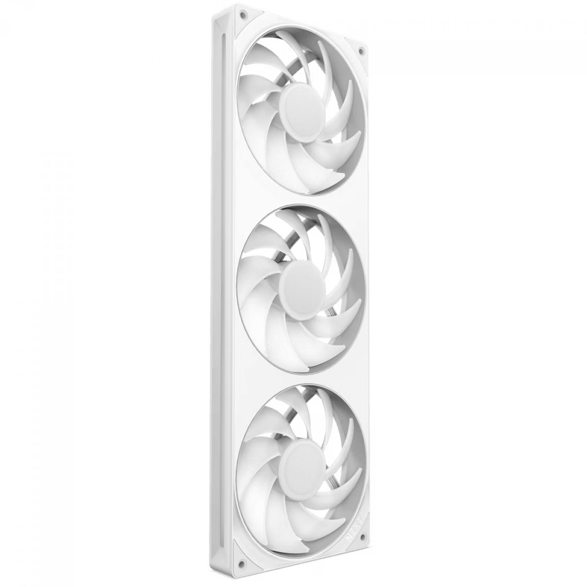 Kit Fan 360mm NZXT F360 RGB Core, 3 Ventoinhas De 120mm, Single-Frame, Branco, RF-U36HF-W1 - Imagem 4