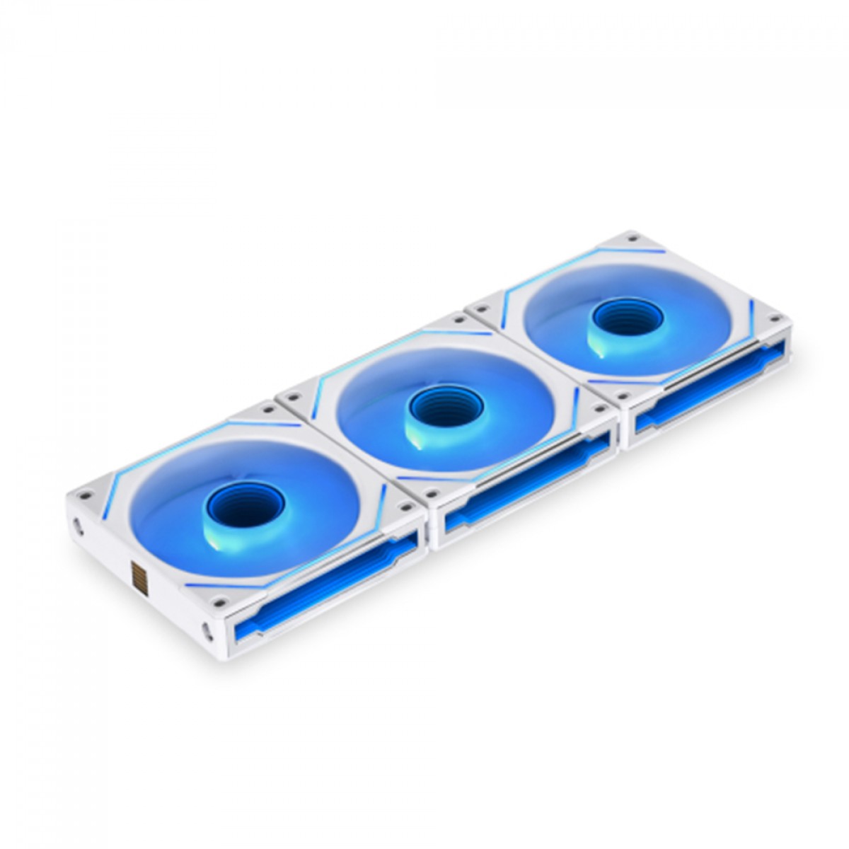 Kit 3x Cooler FAN Gamer Lian Li UNI FAN SL Infinity Branca, RGB, 120mm, 2100 PRM, 61 CFM - UF-SLIN120-3W - Imagem 5