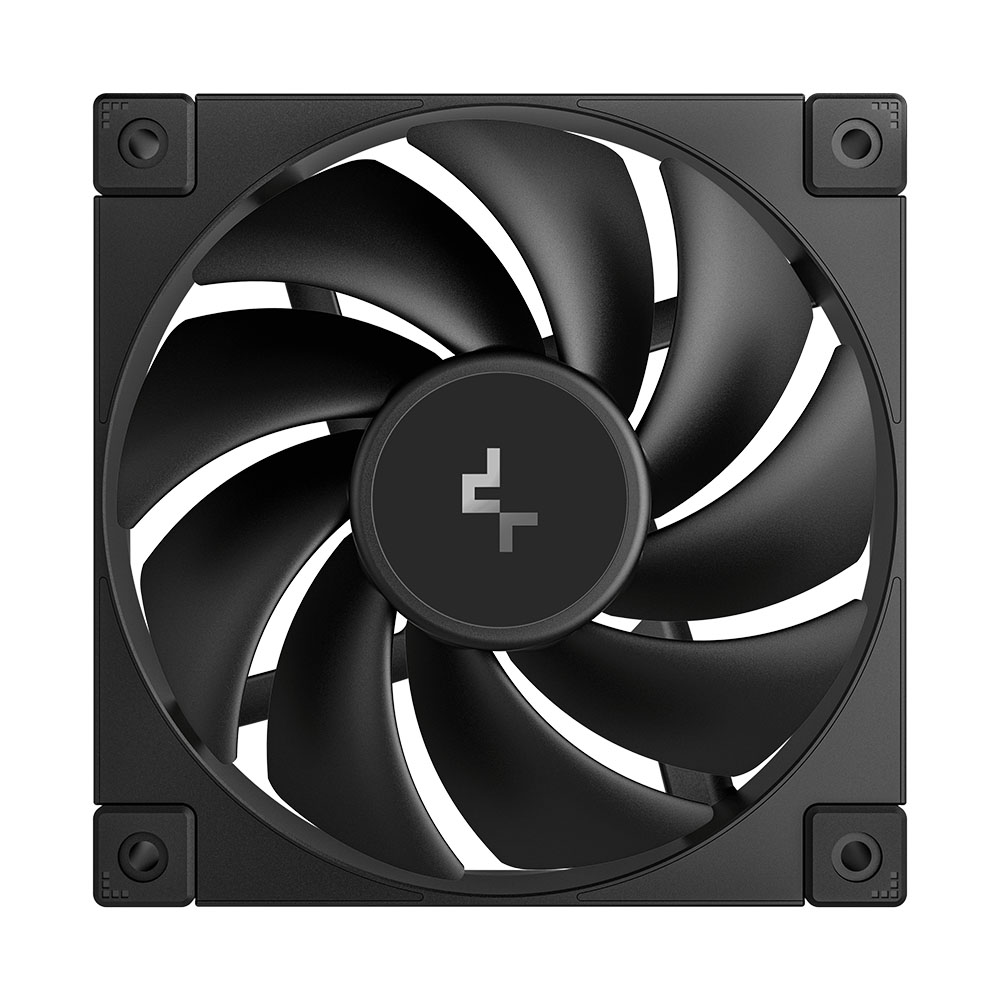 Kit 3x Cooler Para Gabinete DeepCool FD12 Performance 2050RPM, 120mm, PWM, Preto - Imagem 3