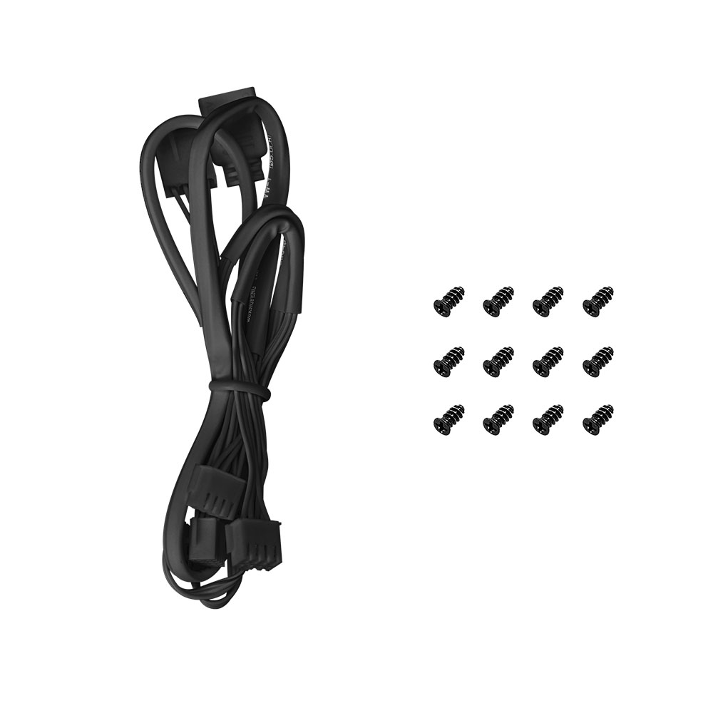 Kit 3x Cooler Para Gabinete DeepCool FD12 Performance 2050RPM, 120mm, PWM, Preto - Imagem 5