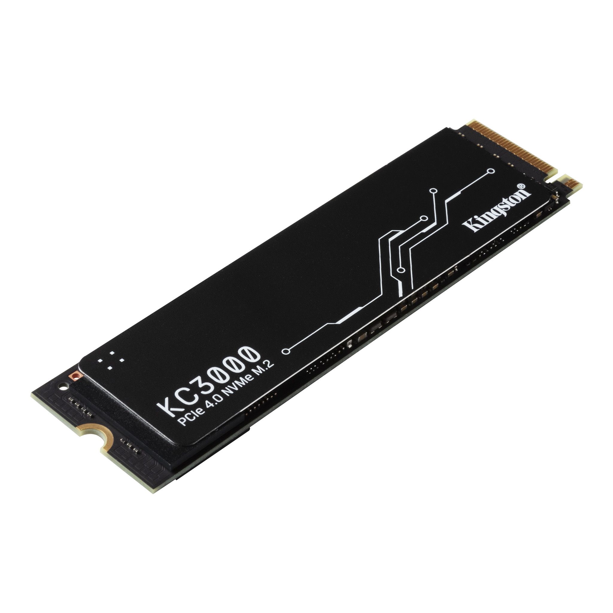 SSD 4TB para PC e PS5 Kingston KC3000, M.2 2280 PCIe, NVMe, Leituras 7.000MB/s, Gravação 7.000MB/s - SKC3000D/4096G - Imagem 2