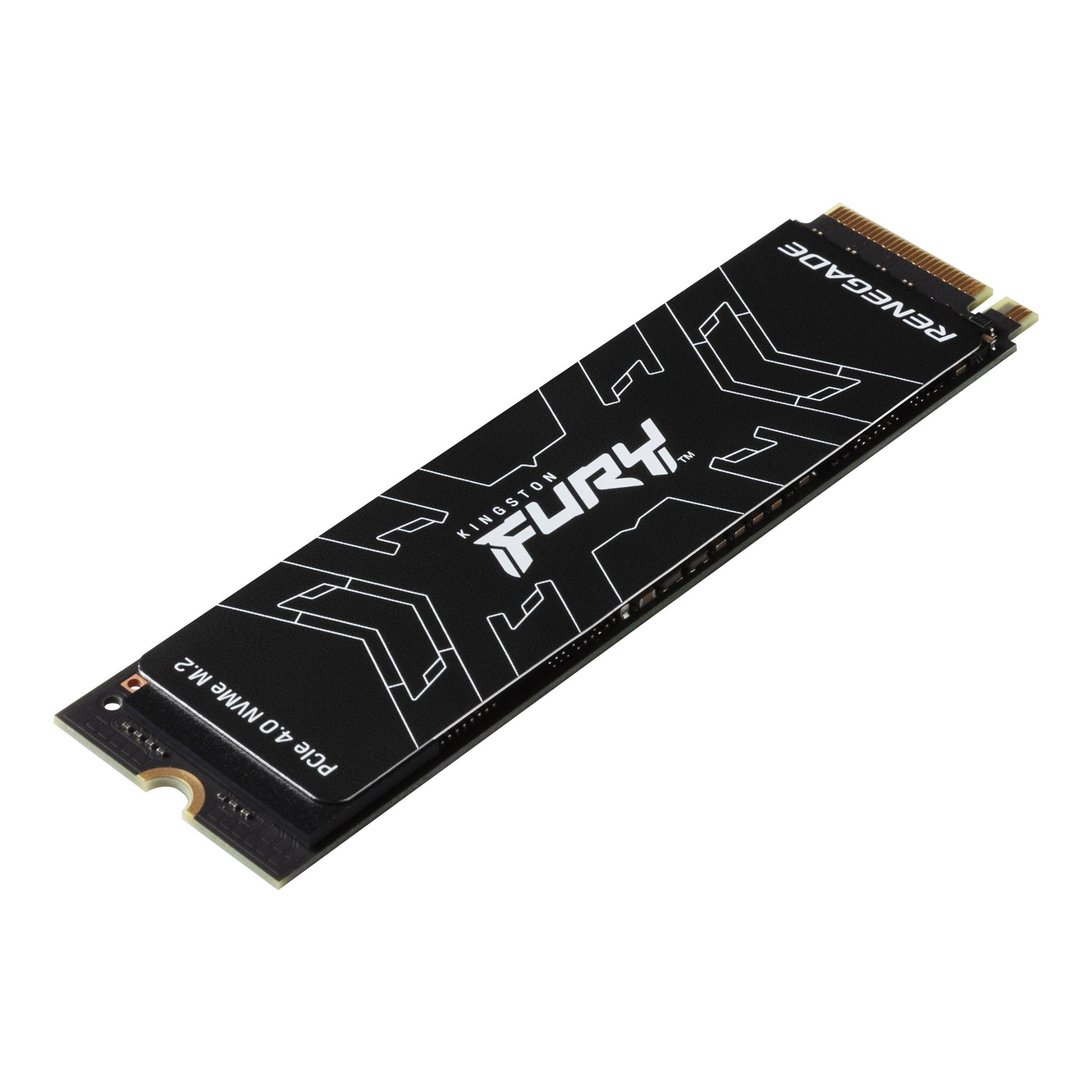 SSD 2TB Kingston Fury Renegade, M.2 2280 NVMe, PCIe 4.0, PC e PS5, Leitura 7.300MB/s - SFYRD2000G - Imagem 3