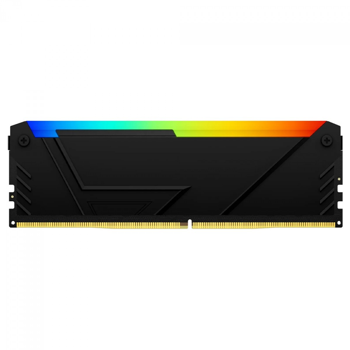 Memória DDR4 16GB Kingston Fury Beast, RGB, 3200Mhz, Preto, KF432C16BB2A/16 - Imagem 3