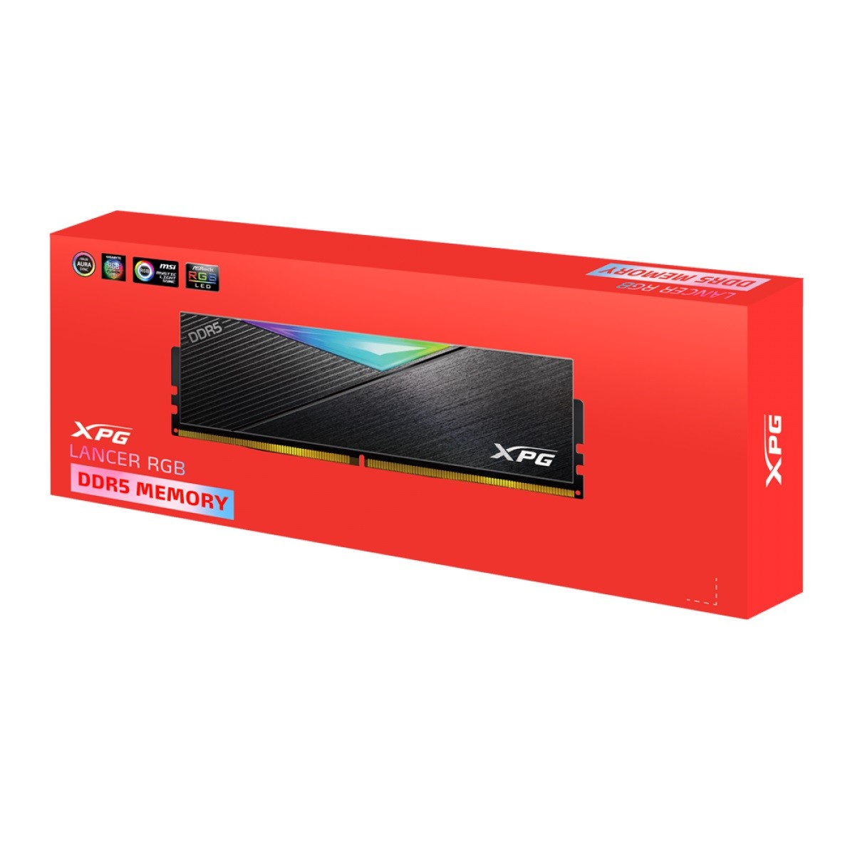 Memória RAM DDR5 32GB, 5600MHz XPG Lancer RGB, Preto, XMP 3.0/AMD EXPO - AX5U5600C3632G-CLARBK