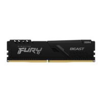 Memória DDR4 32GB Kingston Fury Beast, 3200MHz, CL16, Preto - KF432C16BB/32