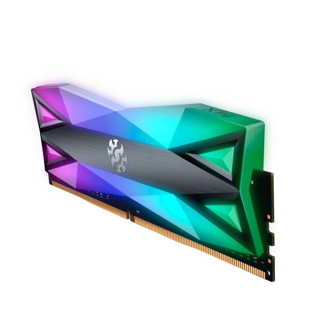 Memória Adata XPG Spectrix D60G, RGB, 8GB (1x8GB), DDR4, C16, 3200Mhz, AX4U32008G16A-ST60 - Imagem 5