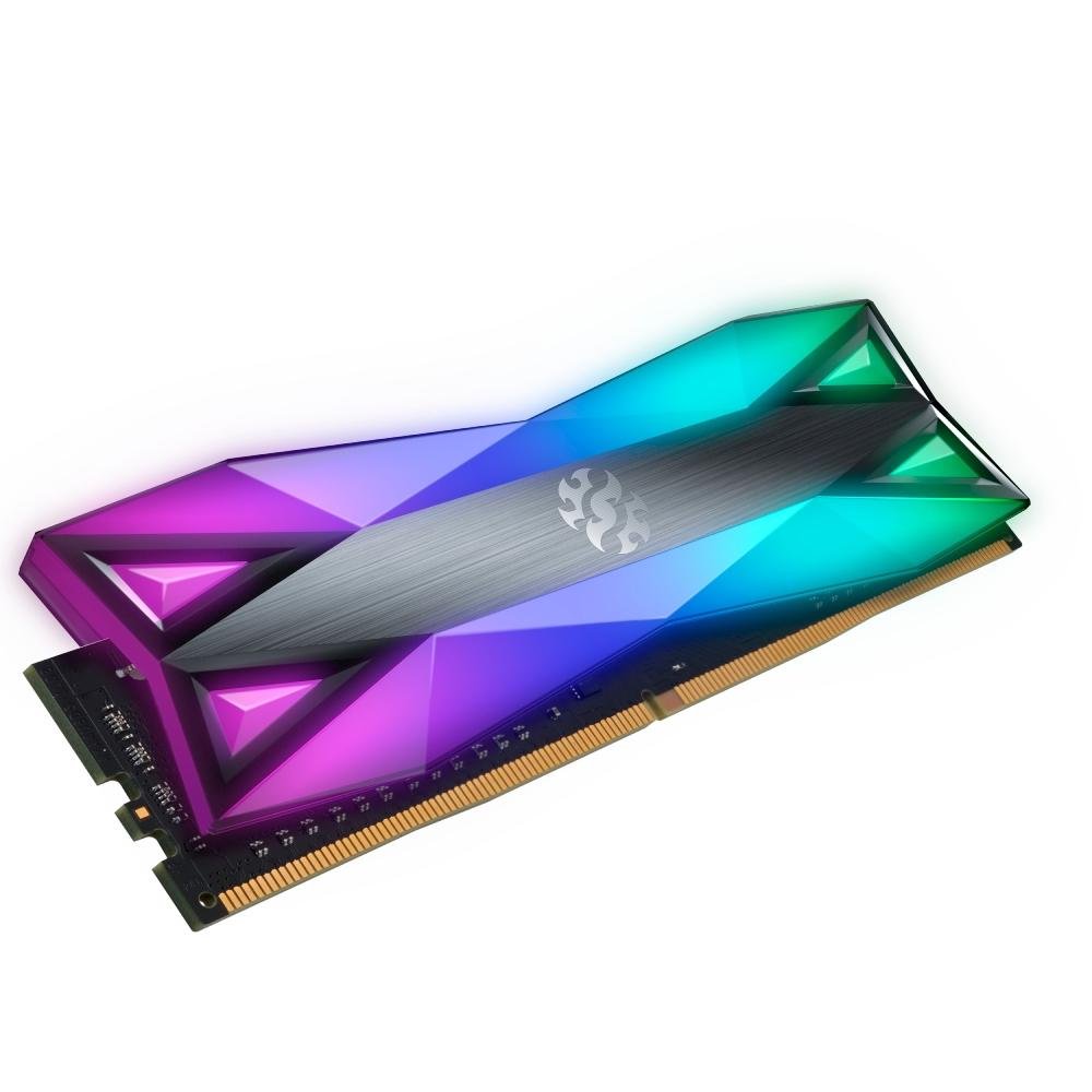 Memória Adata XPG Spectrix D60G, RGB, 8GB (1x8GB), DDR4, C16, 3200Mhz, AX4U32008G16A-ST60 - Imagem 3