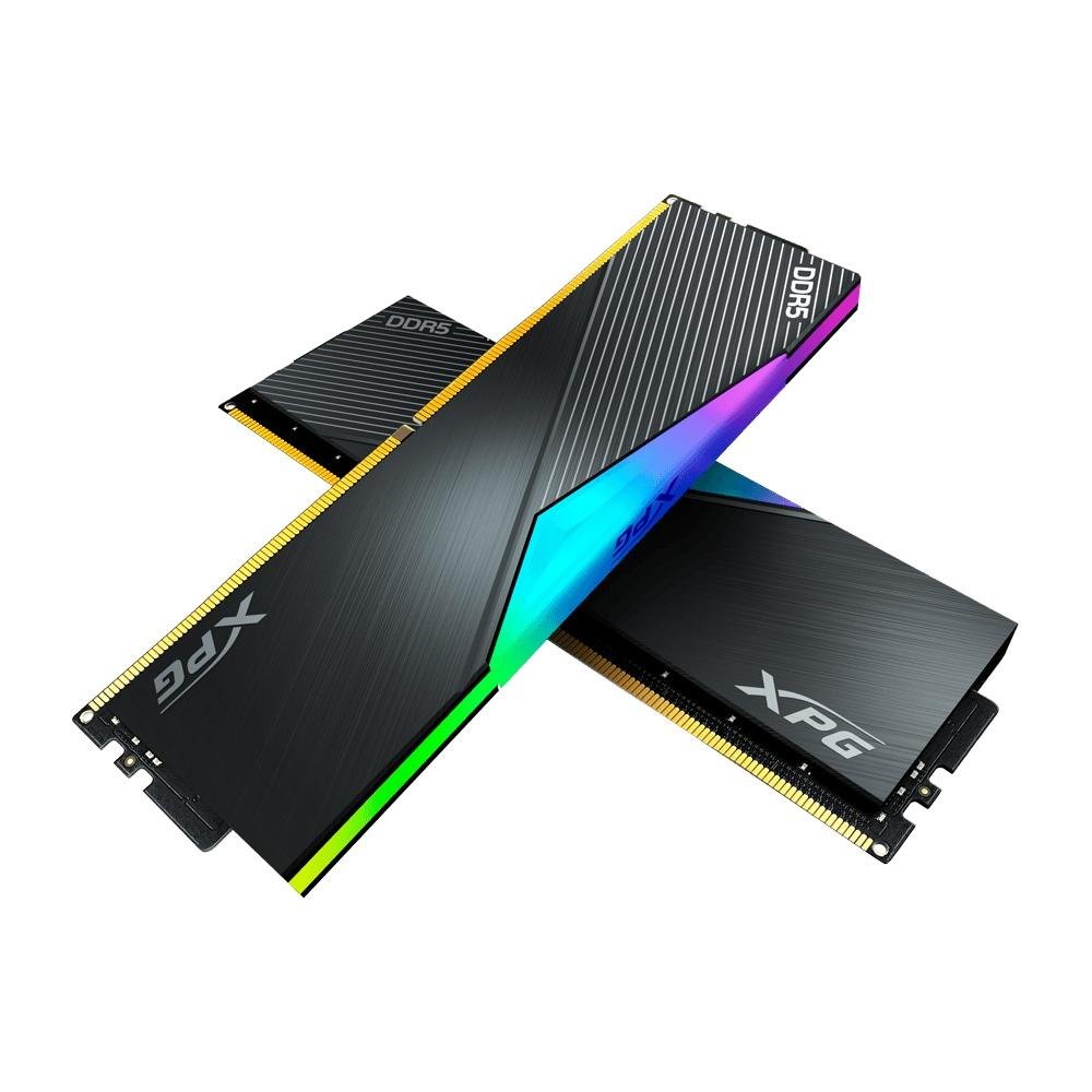 Memória RAM DDR5 32GB, 6000MHz, XPG Lancer, RGB, (2x16GB), CL30, AMD EXPO e Intel XMP