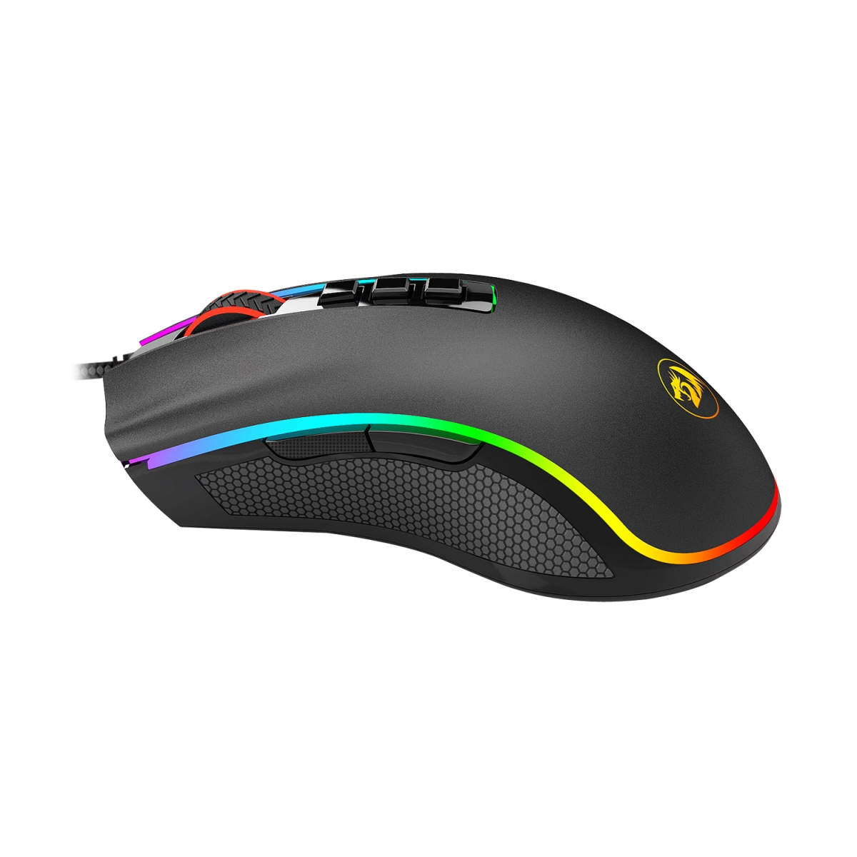 Mouse Gamer Redragon Cobra M711 V2 RGB, 12400 DPI, 7 Botões Programáveis, Preto - M711 - Imagem 7