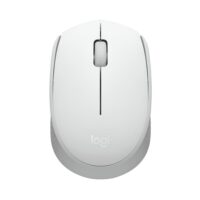 Mouse sem fio Logitech M170 com Design Ambidestro Compacto, Branco, Conexão USB e Pilha Inclusa - 910-006864