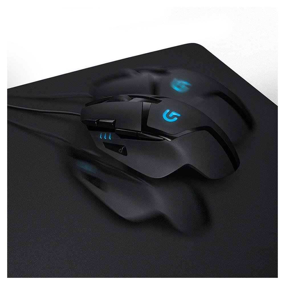 Mousepad Gamer Logitech G640, Speed, Grande (400x460mm), Preto - 943-000088 - Imagem 3