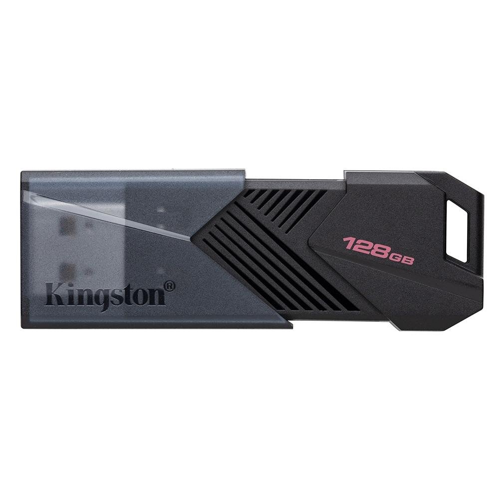 Pen Drive 128GB Kingston DataTraveler Exodia Onyx, USB 3.2, Preto