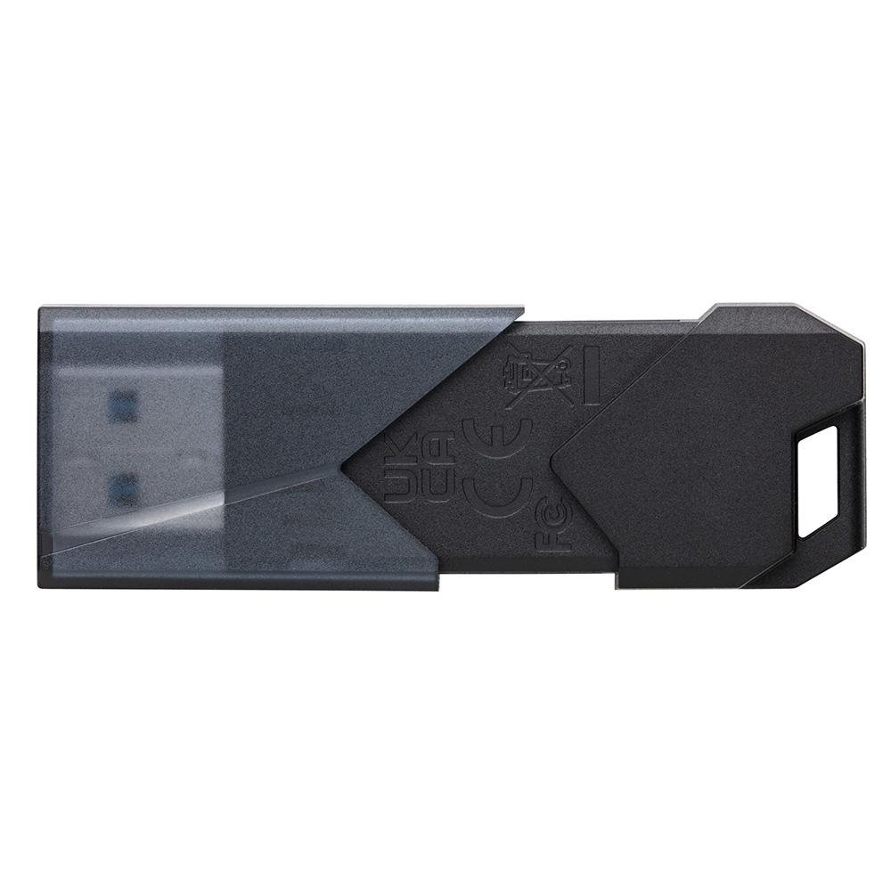 Pen Drive 128GB Kingston DataTraveler Exodia Onyx, USB 3.2, Preto - Imagem 4