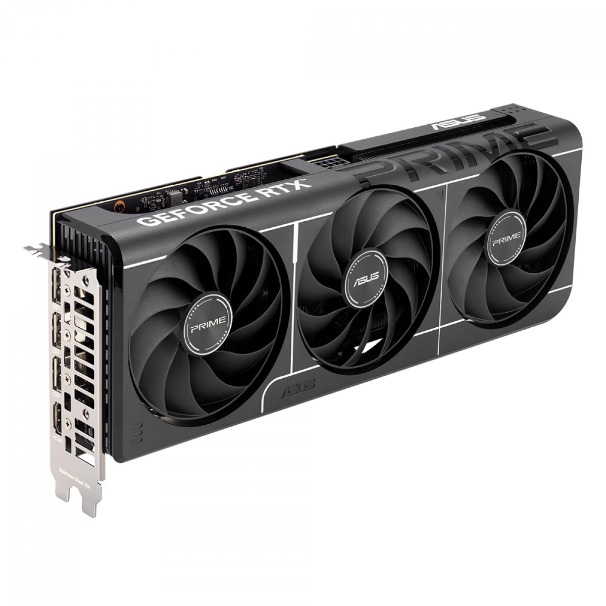 Placa de Vídeo RTX 5060 Ti Asus Prime NVIDIA GeForce, 16GB, GDDR7, Tri Fan, DLSS 4, Ray Tracing - Imagem 2