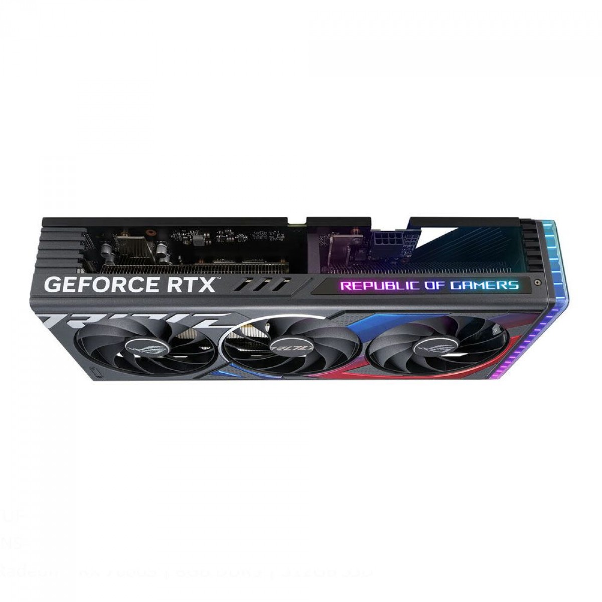 Placa de Vídeo RTX 4060 TI Asus ROG Strix OC Tri Fan NVIDIA, 8GB, GDDR6 - Imagem 3