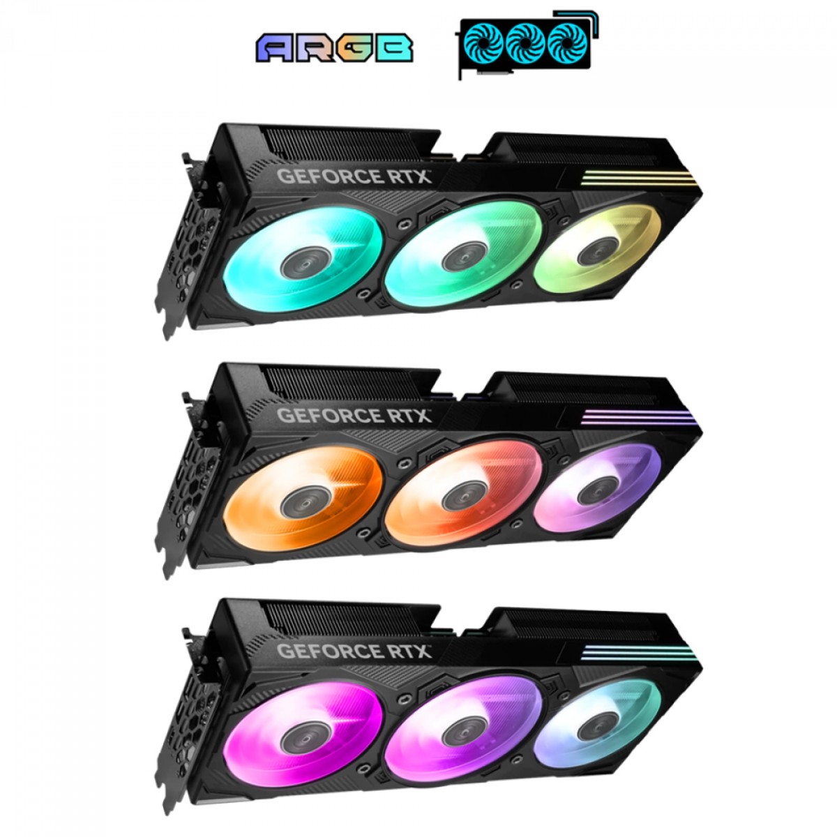 Placa de Video RTX 5070 TI EX Gamer 16GB Galax GeForce 1-Click OC, ARGB, GDDR7, DLSS 4, Ray Tracing - Imagem 5