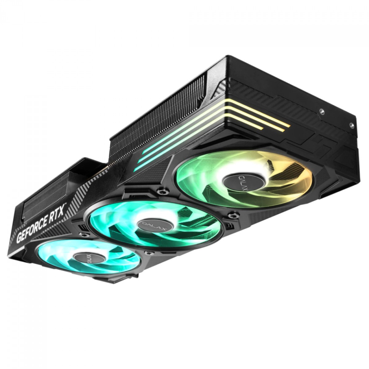 Placa de Video RTX 5070 TI EX Gamer 16GB Galax GeForce 1-Click OC, ARGB, GDDR7, DLSS 4, Ray Tracing - Imagem 3