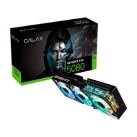 Placa de Video RTX 5080 16GB Galax Nvidia GeForce 1-Click OC ARGB, GDDR7, Tri Fan, DLSS 4, Ray Tracing