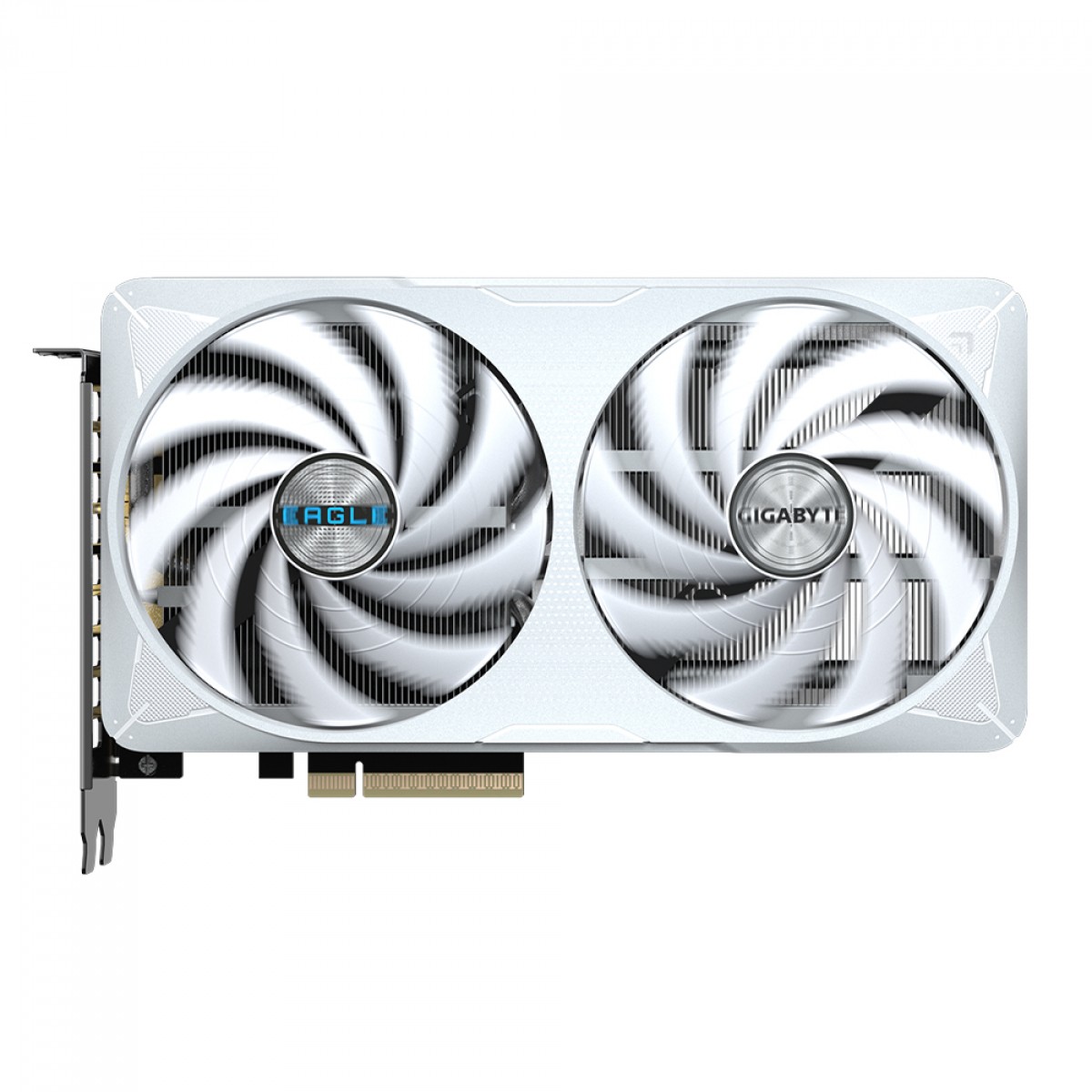 Placa de Vídeo RTX 5060 Ti Branca 16GB Gigabyte NVIDIA GeForce Eagle OC ICE, GDDR7, DLSS, Ray Tracing