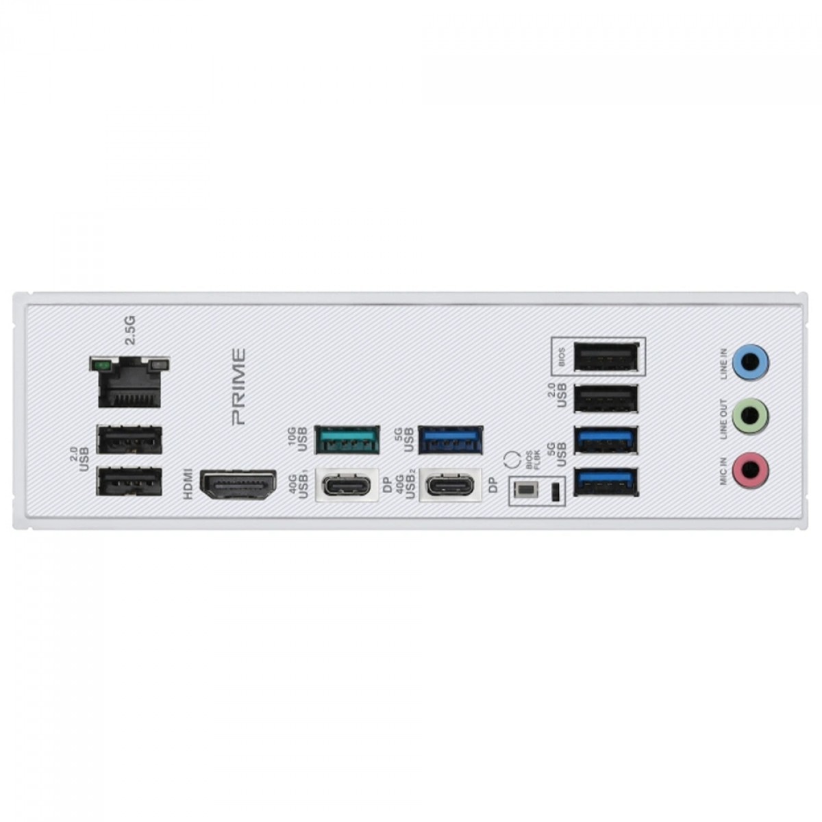 Placa Mãe X870-P Branca Asus Prime, PCI 5.0, AMD AM5, ATX, DDR5, 4x M.2, USB 4.0 - Imagem 5