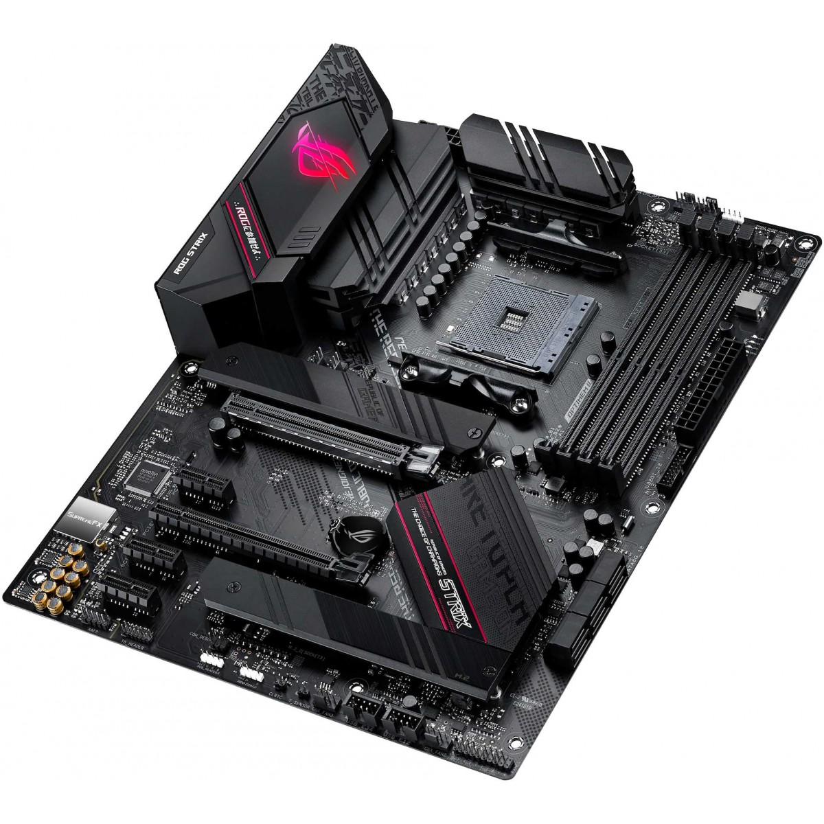 Placa-Mae Asus ROG Strix B550-F Gaming Wi-Fi II, AMD AM4, ATX, DDR4, PCI 4.0, 2x slots M.2 - 90MB19V0-M0EAY0 - Imagem 4