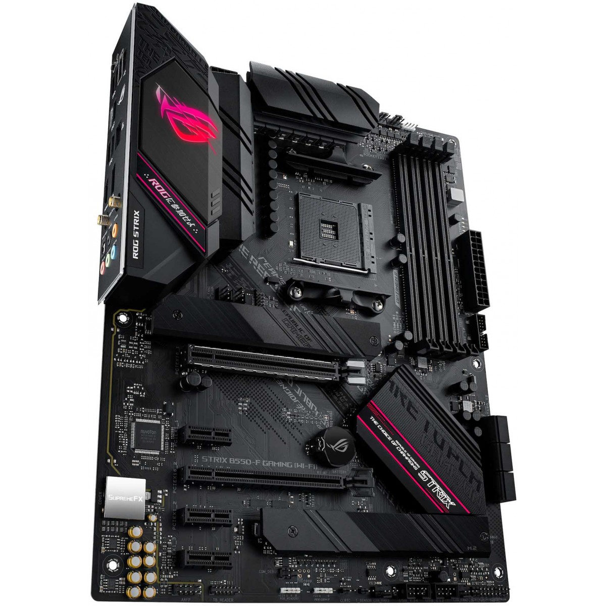 Placa-Mae Asus ROG Strix B550-F Gaming Wi-Fi II, AMD AM4, ATX, DDR4, PCI 4.0, 2x slots M.2 - 90MB19V0-M0EAY0 - Imagem 3
