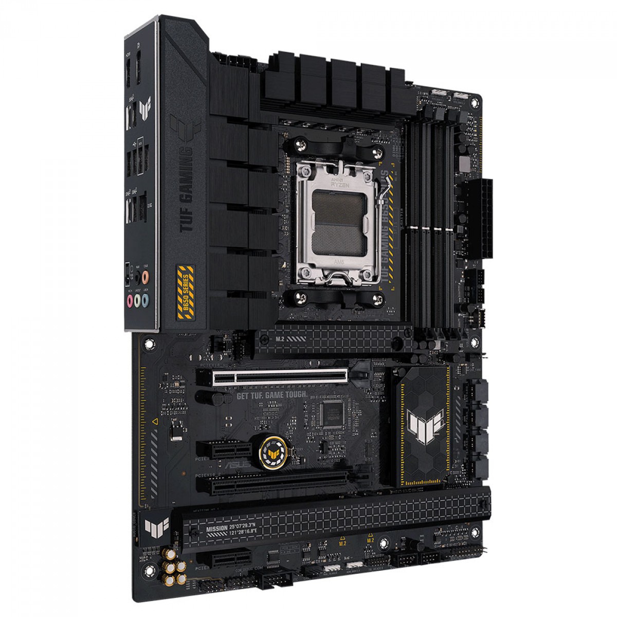 Placa Mãe B650 PLUS Asus TUF Gaming, AMD AM5, ATX, DDR5, RGB, NVME Gen 5 - Imagem 3