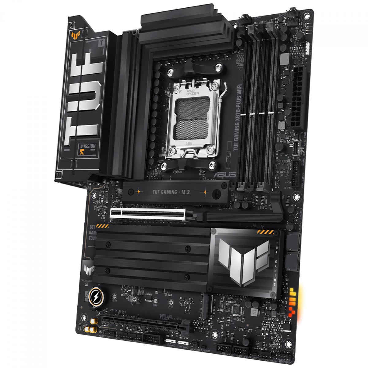 Placa Mãe X870-Plus Asus TUF Gaming WiFi 7, Chipset X870, AMD AM5, ATX, DDR5, USB 4.0 - Imagem 3