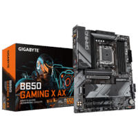 Placa Mãe Gigabyte B650 Gaming X AX, Wifi e Bluetooth, DDR5, AM5, 3x M.2 NVME, ATX