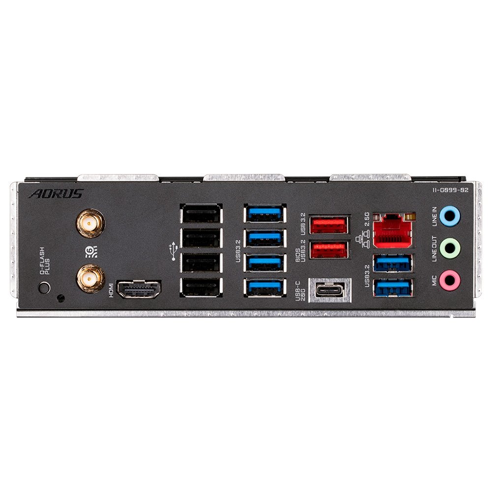 Placa Mãe X670 Aorus Elite AX, AMD AM5, ATX, DDR5, LED RGB, Bluetooth, Wi-Fi 6E - Imagem 4