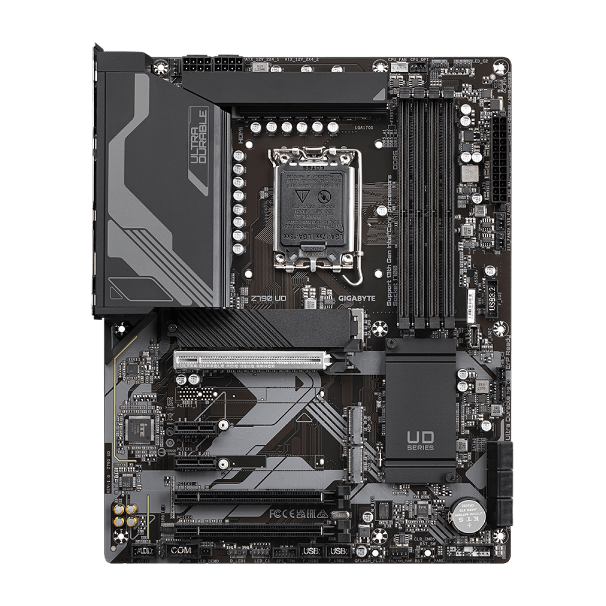 Placa Mãe Gigabyte Z790 UD, 3x slots NVME, 4x Slots DDR5, Intel LGA 1700, ATX - Imagem 2