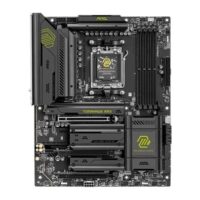 Placa Mãe MSI MAG B850 TOMAHAWK MAX WIFI, AMD AM5, PCI 5.0,ATX, DDR5, Wi-Fi 7 e Bluetooth 5.4, Preto