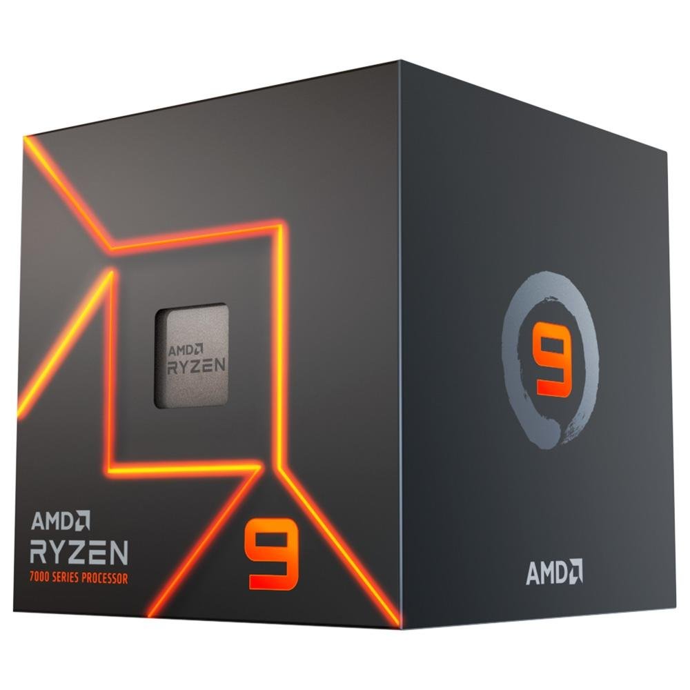 Processador Ryzen 9 7900 AMD, 5.4GHz Max Turbo, Cache 76MB, AM5, 12 Núcleos, Vídeo Integrado - 100-100000590BOX - Imagem 3