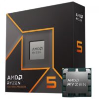 Processador AMD Ryzen 5 9600X, 3.9 GHz (5.4 GHz), Cache 32 MB, 6 Núcleos, 12 Threads, AM5 - 100-100001405WOF