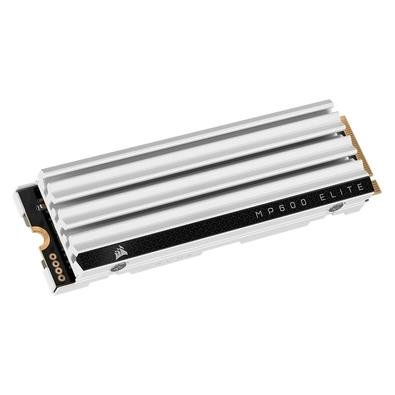 SSD Corsair 2TB MP600 Elite Para PC e PS5 com Dissipador, M.2 NVMe, Leitura 7000MB/s e Gravação 6500MB/s