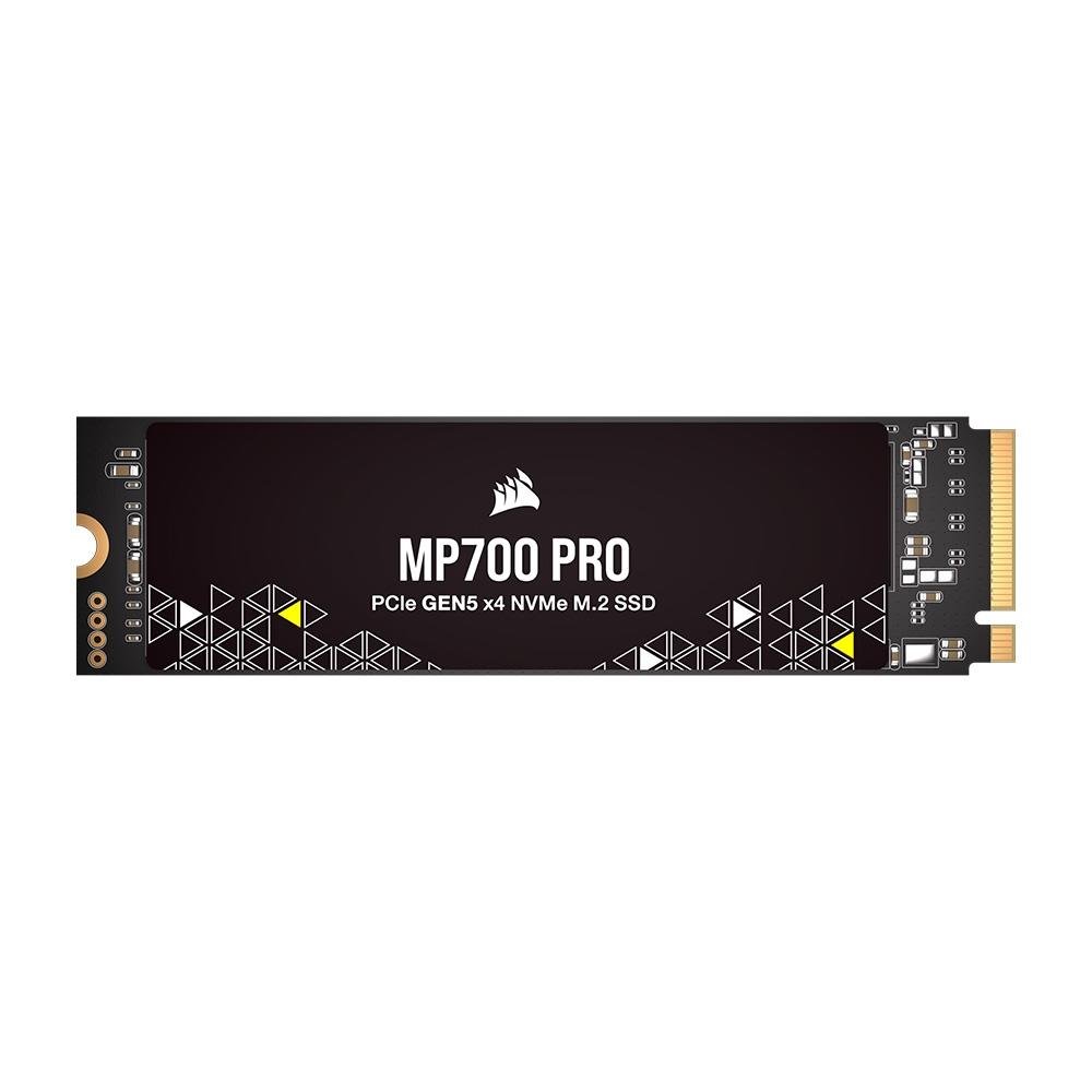 SSD 2TB Gen 5 Corsair MP700 Pro, M.2 NVMe, Leitura 12400MB/s e Gravação 11800MB/s, Preto