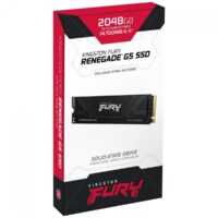 SSD 2TB Kingston Fury Renegade G5, PCIe 5.0, M.2 NVMe, 2280, Leitura 14.200MBs e Gravação 14.000MBs, SFYR2S/2T0