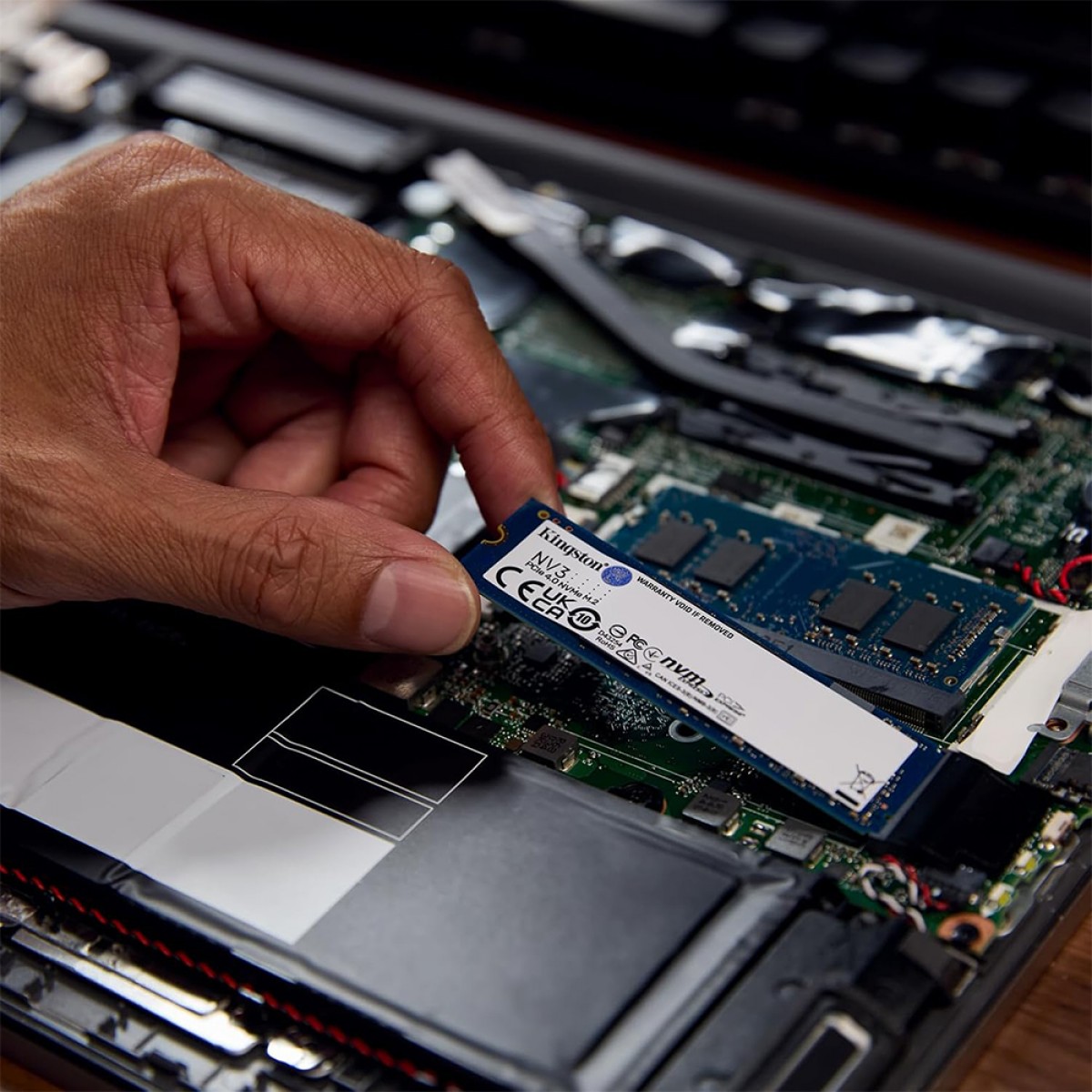 SSD 1TB Kingston NV3, M.2 NVMe, 2280, PCIe 4.0, Leitura 6000MBs e Gravação 4000MBs, SNV3S/1000G - Imagem 4