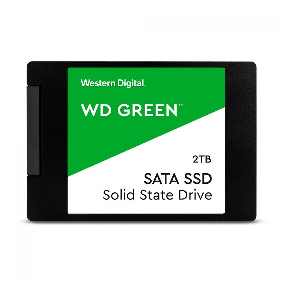 SSD 2TB WD Green, Sata III, Leitura 545MBs e Gravação 460MBs, WDS200T2G0A