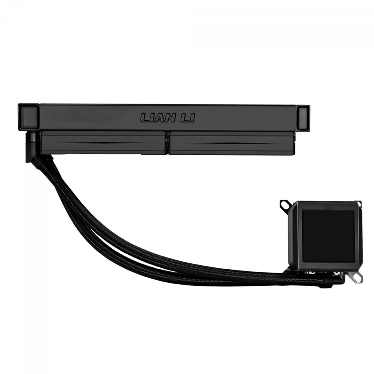 Water Cooler 280 Display LCD Lian Li Galahad II AIO, ARGB, 280mm, Intel-AMD, Preto - GA2ALCD28B - Imagem 3