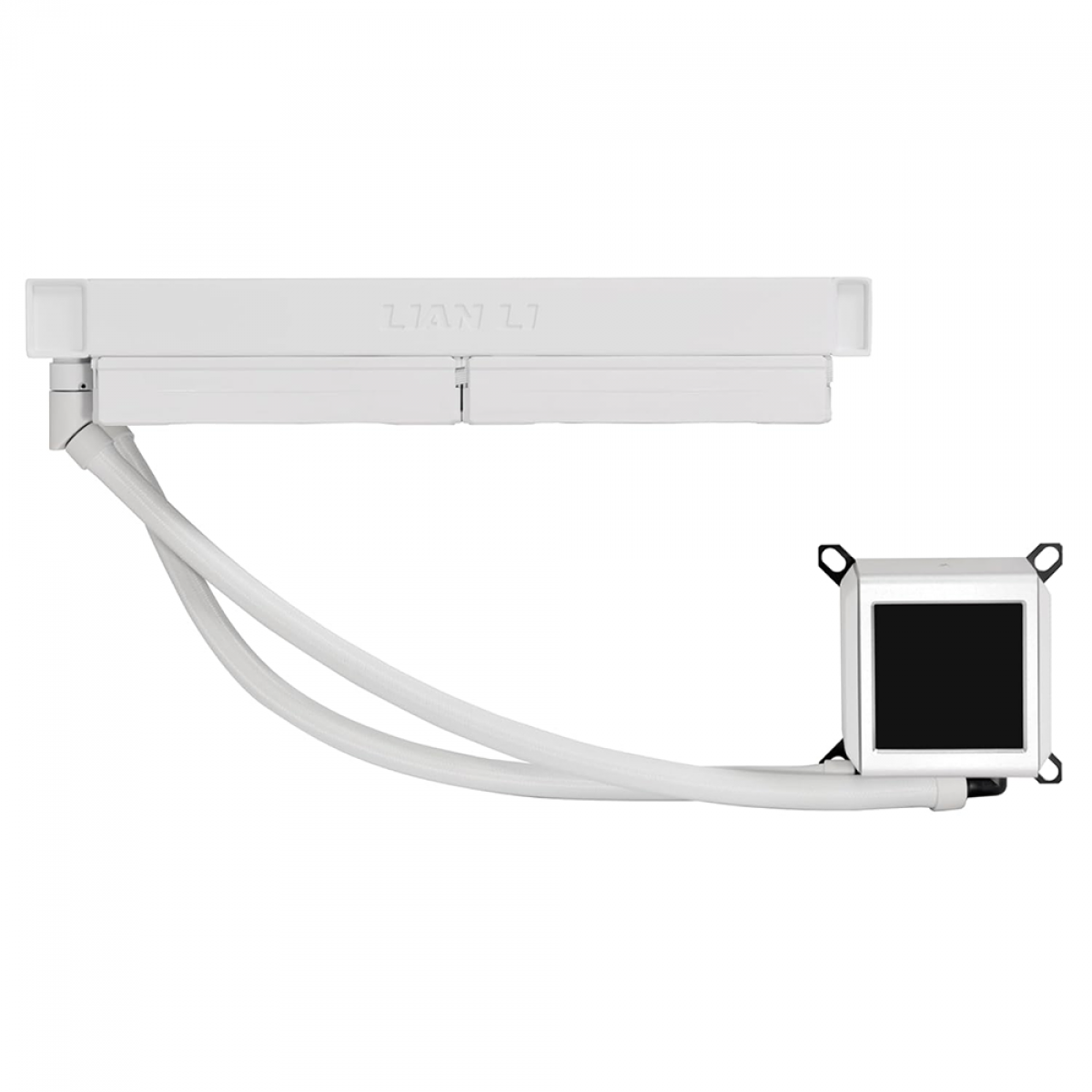 Water Cooler 280 Display LCD Lian Li Galahad II AIO, ARGB, 280mm, Intel-AMD, Branco - GA2ALCD28W - Imagem 3