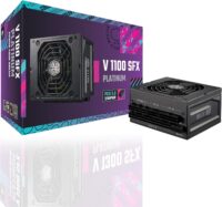 Fonte SFX 1100W para Gabinete Mini ITX Cooler Master, 80 Plus Platinum, Full Modular, PCIE 5.0, ATX 3.0