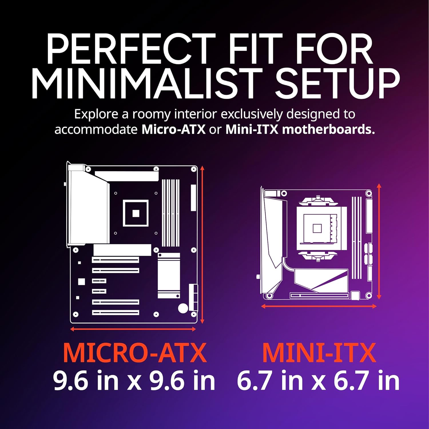 Gabinete Cooler Master Elite 301 White Lite, Mini-Tower, Lateral de Vidro, E301L-WGNN-S00 - Imagem 4