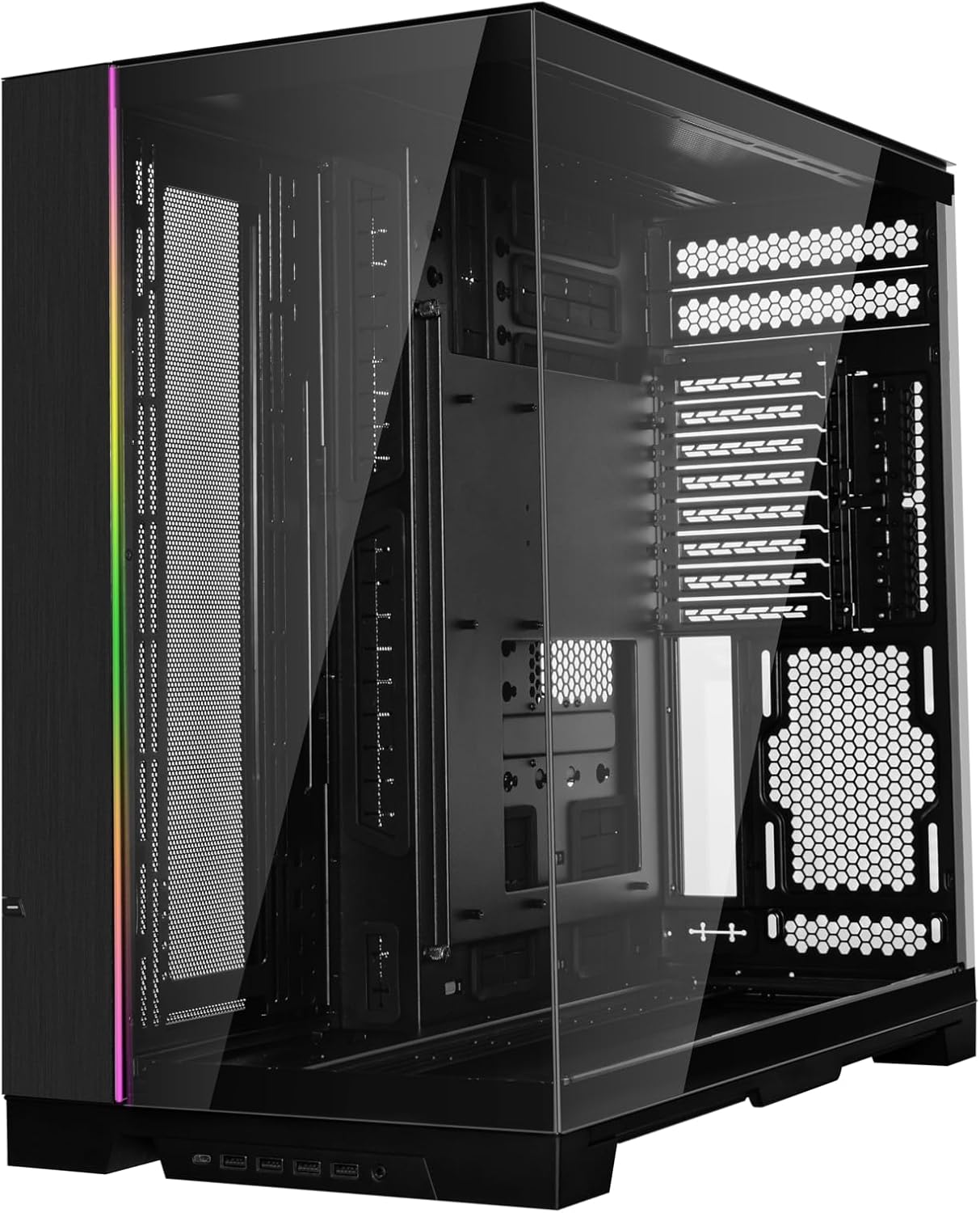 Gabinete Dynamic EVO XL Preto Lian Li O11, ARGB, Full Tower, Vidro Temperado - DEXL-BLACK - Imagem 6