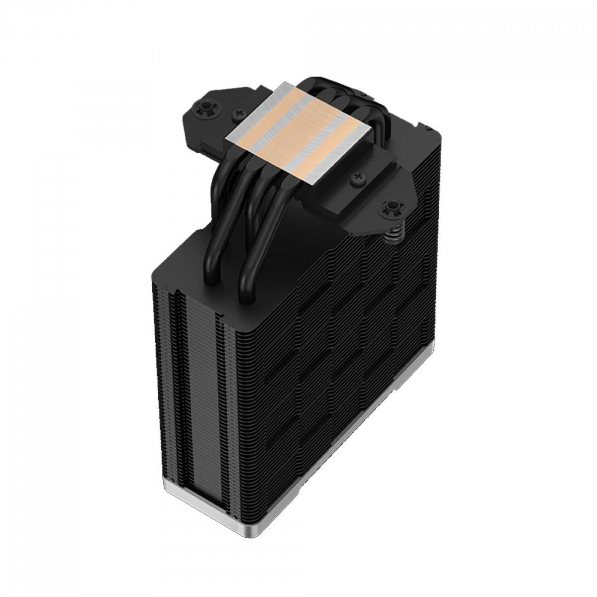 Cooler Para Processador DeepCool AK400 Zero Dark, 120mm, Intel-AMD, R-AK400-BKNNMN-G-2 - Imagem 4