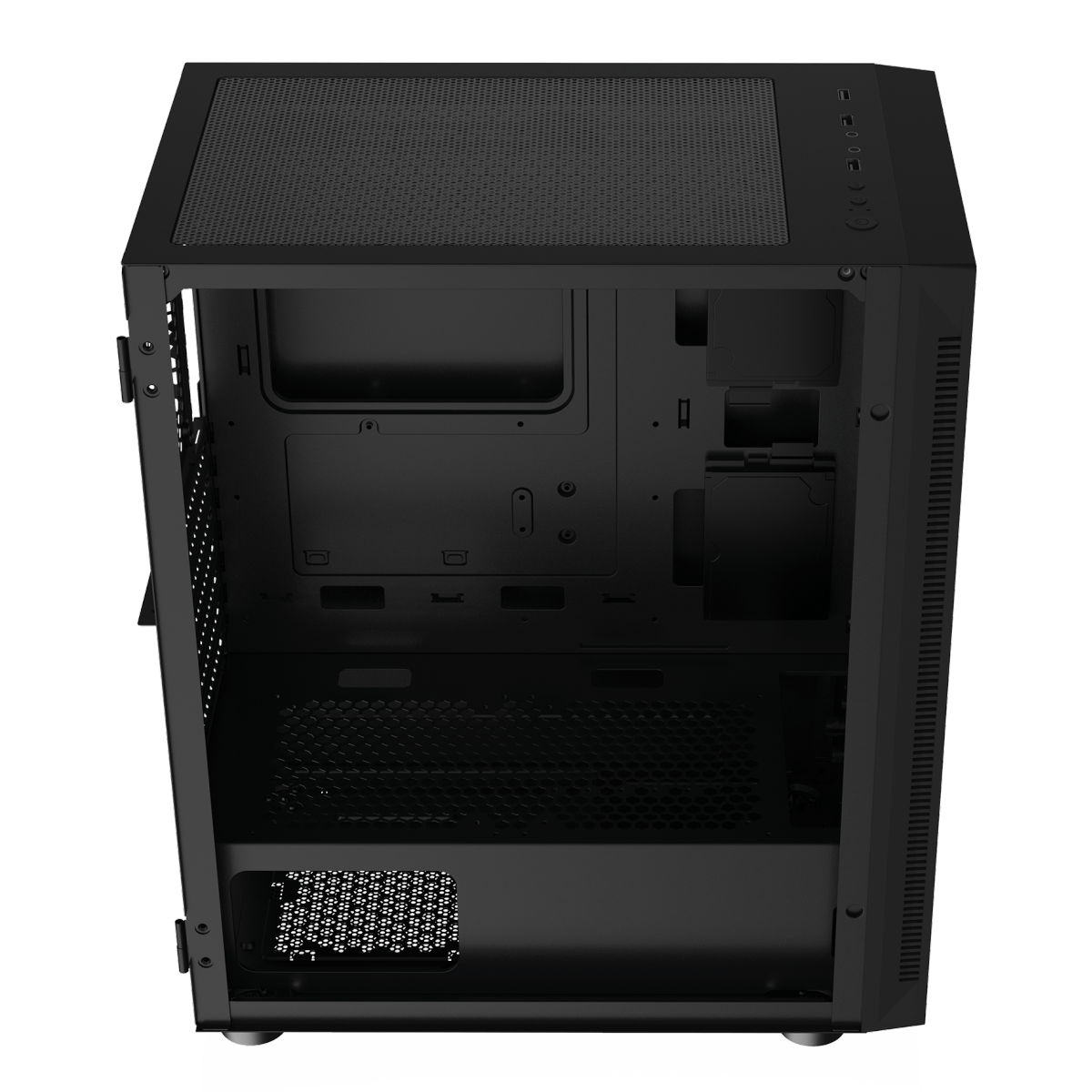 Gabinete Gamer Gamdias Argus E4 Elite, RGB, Mid Tower, Vidro Temperado, Preto - Imagem 5